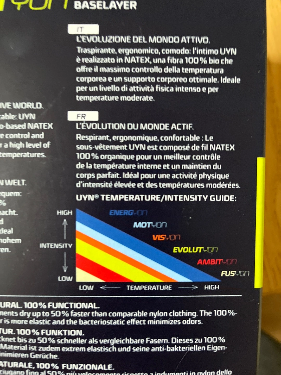 UYN Evolutyon Active+ 3 UYN Evolutyon Active+ – Image 3